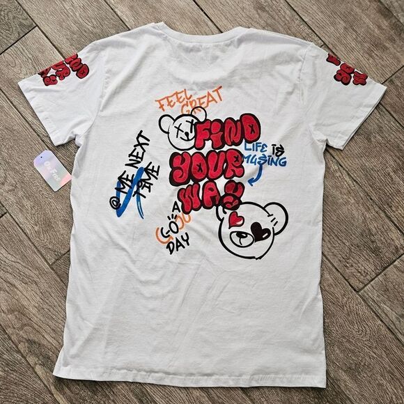 On Fire Find Your Own Way Short Sleeve T-Shirt Size 2X - Picture 9 of 11